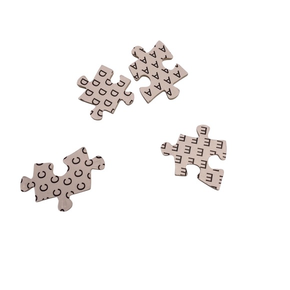 1000 Piece Puzzle Slow Down and Enjoy Life Adult Jigsaw Puzzle Blank White - Picture 3 of 5